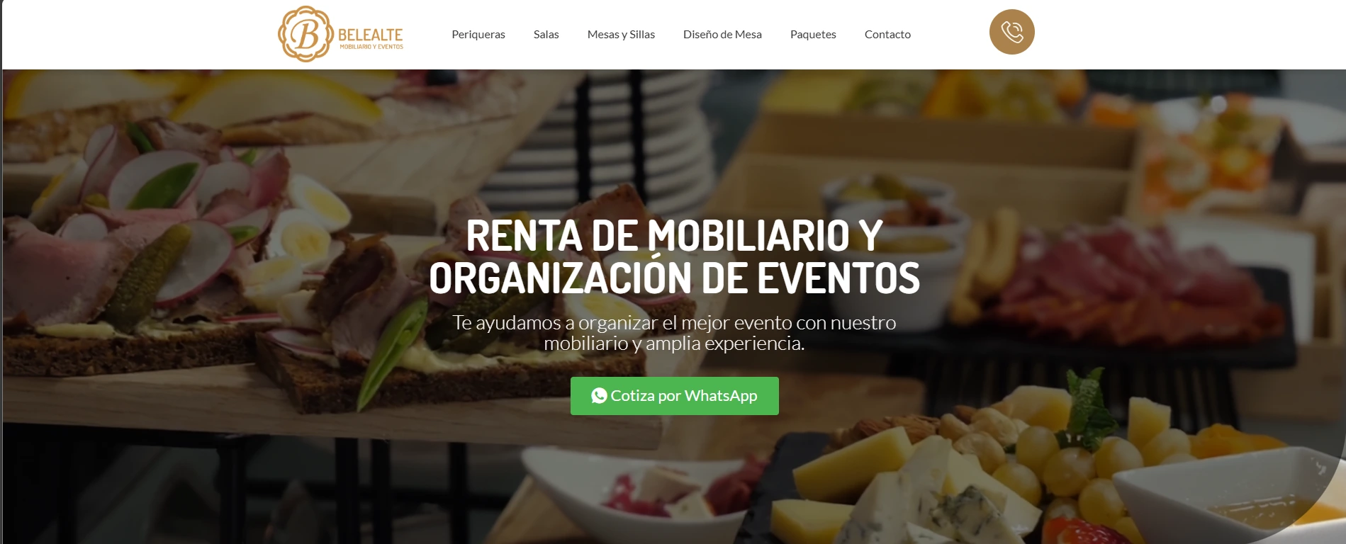 Proyecto de renta de mobiliario